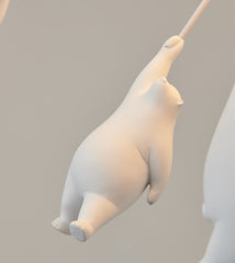 Candelabru Flying Bears