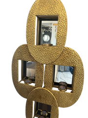 Decorațiune de perete cu oglindă Bijou