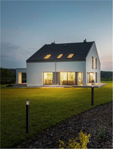 Corp iluminat exterior de gradina din alumniu negru acrilic CETERA