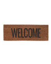 Doormat Welcome black coir