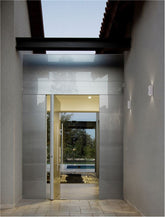 Aplica de exterior alba din aluminiu si acril DEWEI