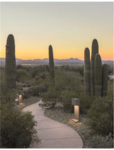 Corp de iluminat de cgradina din aluminiu si ciment gri GRANTE