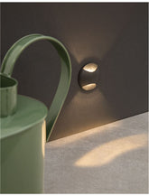 Proiector de perete din aluminiu negru nisipiu JOYA