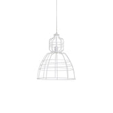 Lampa GABY WIRE MATTED WHITE M