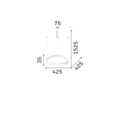 Lustra Gemini sp d42 3000k Black