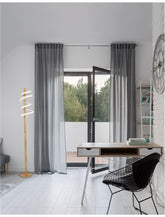 Lampa de podea din aluminiu si acril alb/ lemn natur MIRCO