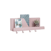 Wall organizer Perky iron light pink