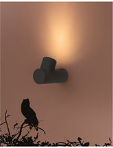 Difuzor de perete sau podea din sticla si aluminiu gri antracit RAMO