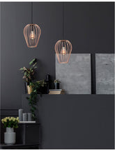 Pendul din bronz cu fir textil Sage