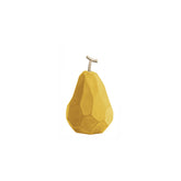 Statueta ORIGAMI PEAR OCHRE YELLOW