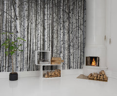 Tapet BIRCH TRUNKS