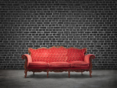 Tapet BRICK WALL, BLACK
