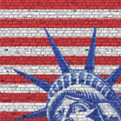 Tapet BRICKS OF LIBERTY
