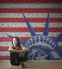 Tapet BRICKS OF LIBERTY