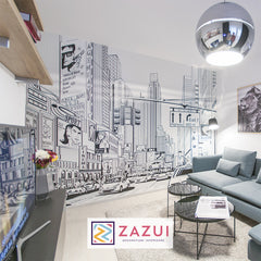 Tapet CARTOON CITY