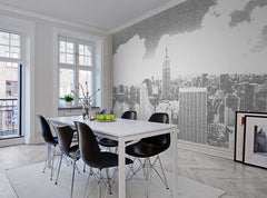 Tapet CONCRETE NEW YORK