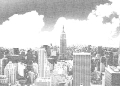 Tapet CONCRETE NEW YORK