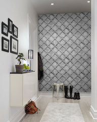 Tapet CONCRETE TRELLIS, GREY