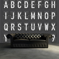 Tapet DEPARTURE ALPHABET