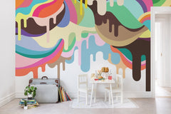 Tapet DRIPPING ICE CREAM