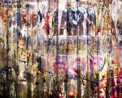 Tapet GRAFFITI ON BOARDS