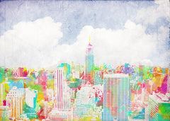 Tapet HAPPY NEW YORK
