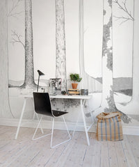 Tapet IN THE FOREST LIVES...