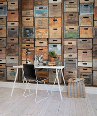 Tapet INDUSTRIEL URBAN FARM L.A.