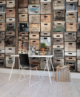 Tapet INDUSTRIEL URBAN FARM L.A. VINTAGE