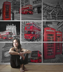 Tapet LONDON CALLING