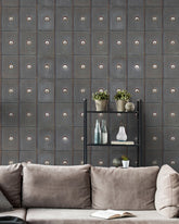 Tapet MINDTHEGAP – INDUSTRIAL METAL CABINETS