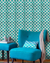 Tapet MINDTHEGAP – TURQUOISE PATCH