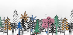 Tapet NORDIC VALLEY, COLOR