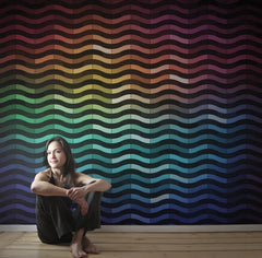 Tapet RAINBOWWAVE