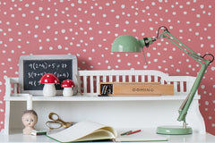 Tapet REBEL DOT, PEACH