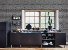 Tapet SOFT BRICKS, GREY