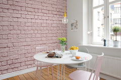 Tapet SOFT BRICKS, PINK