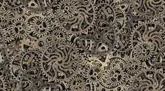 Tapet STEAMPUNK MECHANICS