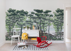 Tapet THE ENCHANTED FOREST, DAYLIGHT