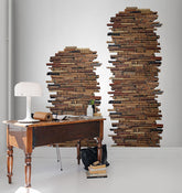 Tapet VINTAGE BOOK PILE
