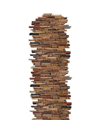 Tapet VINTAGE BOOK PILE