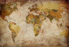 Tapet WORLD MAP