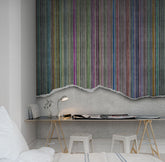 Tapet WORN WALL, MULTI STRIPE