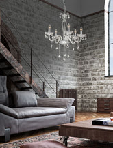 Candelabru cristal Venezia, Nova Luce 5xE14