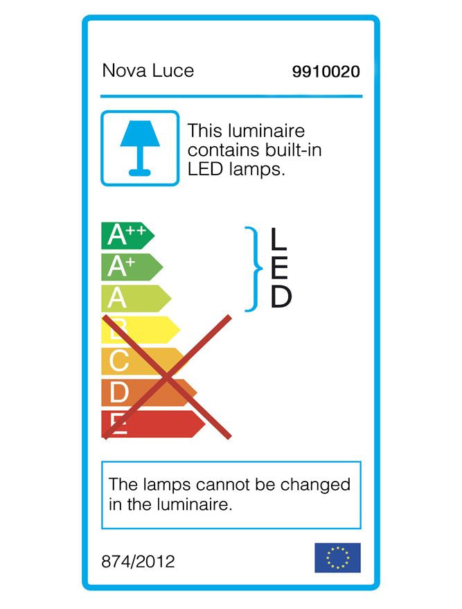 Plafoniera alba LED ASTERION