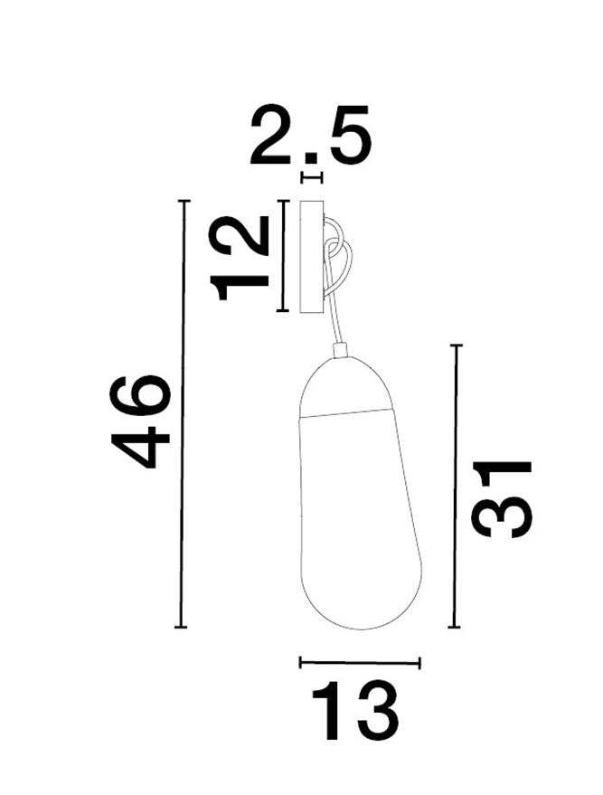 Lustra suspendata 5 pendule, BLAKY