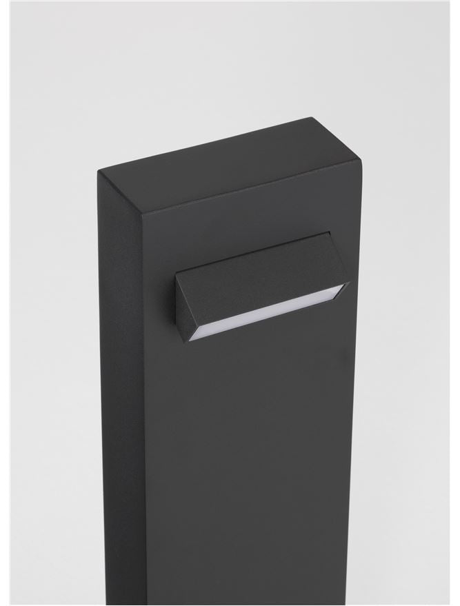 Salp de proiectie din aluminiu negru si acril anti orbire BRIGITTA