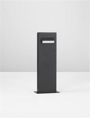 Salp de proiectie din aluminiu negru si acril anti orbire BRIGITTA