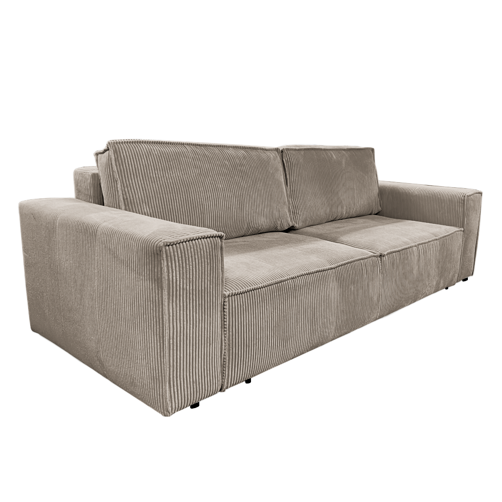 Canapea extensibilă, bej, HARPERA BIG SOFA