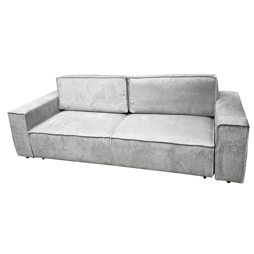 Canapea extensibilă, gri deschis, HARPERA BIG SOFA